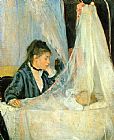 The Cradle by Berthe Morisot